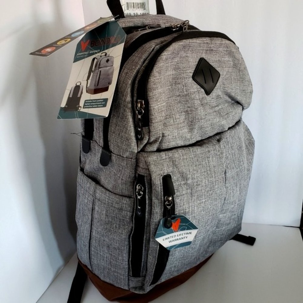 BONDKA 19.5" Jumpstreet Backpack - Heather Gray